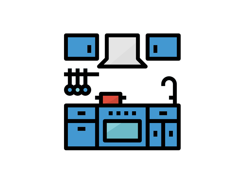 Desinfección de fregaderos, fogones y encimeras