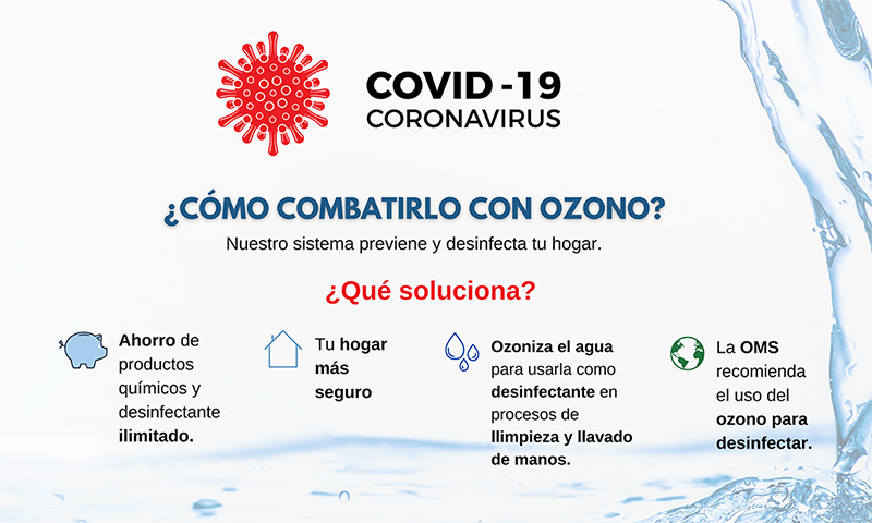 El poder desinfectante, antibi&oacute;tico y antiviral del ozono para eliminar virus